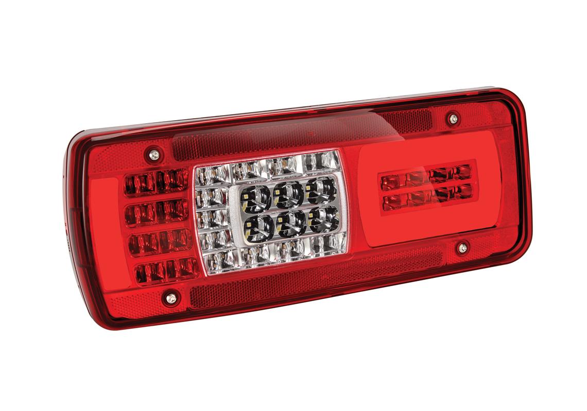 Rear lamp LED Left with AMP 1.5 - 7 pin side connector